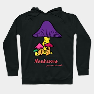 Mushrooms (No Background) Hoodie